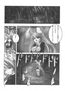 (C78) [Forever and ever... (Eisen, Kokutou Nikke, Nino Paru)] Udonge Goudoushi - Tokumori Udon (Touhou Project) - page 24