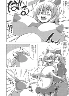 (C78) [Forever and ever... (Eisen, Kokutou Nikke, Nino Paru)] Udonge Goudoushi - Tokumori Udon (Touhou Project) - page 5