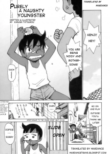 [Karma Tatsurou] Wanpakukko Junjou | Purely A Naughty Youngster (Shounen Ai No Bigaku 17 The Wanpaku Shounen) [English] [WarDance] - page 1