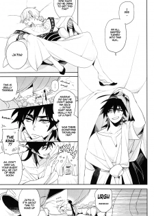 (C81) [Dalc Rose (moshi)] Kudaranai no ha Zenbu Anata no Sei da !!! (Magi the labyrinth of magic) [English] {Yukulele} - page 6