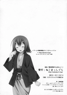 (C80) [Neko Masshigura (Karukanko)] Mahou Hideyoshi Rinkan! (Baka to Test to Shoukanjuu) - page 21