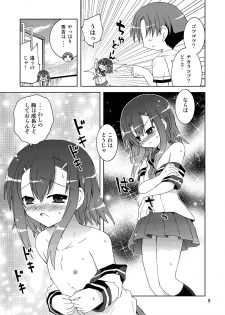 (C80) [Funanori House (Suihei Kiki)] Washi wa “Otoko” ja... Kakunin Shite... Miru ka...? (Baka to Test to Shoukanjuu) - page 9