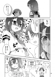 (C80) [Funanori House (Suihei Kiki)] Washi wa “Otoko” ja... Kakunin Shite... Miru ka...? (Baka to Test to Shoukanjuu) - page 19