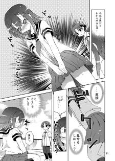 (C80) [Funanori House (Suihei Kiki)] Washi wa “Otoko” ja... Kakunin Shite... Miru ka...? (Baka to Test to Shoukanjuu) - page 11