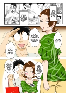 [Freehand Tamashii] Oba-san Taku de Asedaku de, Hitasura Sex ni Hagemu! [English] - page 2