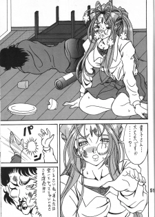 (COMIC1☆6) [RPG COMPANY 2 (Souma-Monooki 2tsu-Rousoku)] Fuyoku act2 VICTIM OF LOVE (Ah! My Goddess) - page 50