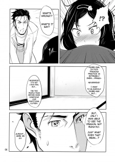 (C81) [Chaos no Genri (ippo)] Shouten Suru Fafnir | Ascend Fafnir (Steins;Gate) [English] =Short Wharf= - page 5