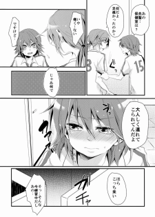 (ComiComi16) [Yureika (Tsumugi)] Osekkai na Senpai to Makezu Kirai na Ore (Inazuma Eleven GO) - page 8