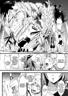 (C80) [YURIRU-RARIKA (Kojima Saya, Lazu)] KOU (Monster Hunter) [English] [Ero Manga Girl + FUKE] - page 21