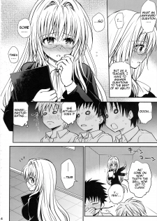 (C82) [Takumi na Muchi (Takumi na Muchi)] Kiniro no Idenshi (To LOVE-Ru) [English] {Tigoris Translates} - page 4