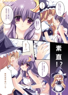 (C79) [Wish +Kibou no Tsubasa+ (Sakurano Ru)] Taitou Marisa-Patchouli (Touhou Project) - page 8