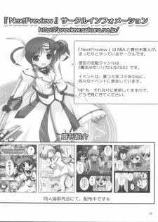 (COMIC1☆5) [NextPreview (MIA, Kasuki Masato)] Love H Material! (Mahou Shoujo Lyrical Nanoha) - page 25