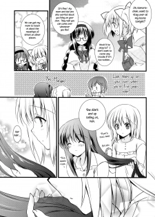 (C82) [Fukuya (Tama II)] Hoho ni Mabuta ni Kuchibiru ni | On Your Cheeks, On Your Eyelids, On Your Lips (Puella Magi Madoka Magica) [English] [Yuri-ism] - page 14