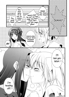 (C82) [Fukuya (Tama II)] Hoho ni Mabuta ni Kuchibiru ni | On Your Cheeks, On Your Eyelids, On Your Lips (Puella Magi Madoka Magica) [English] [Yuri-ism] - page 24