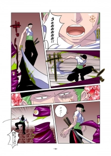 [Raisin Pie (Tamaki Denchuu)] Shoku no Utage (One Piece) - page 14