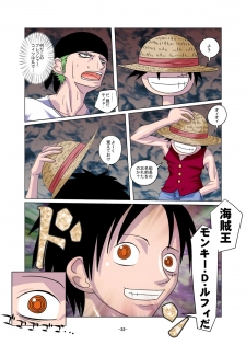 [Raisin Pie (Tamaki Denchuu)] Shoku no Utage (One Piece) - page 32
