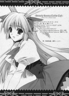 (C71) [Joker Type & Heart-Work (Nishimata Aoi, Suzuhira Hiro)] Beauty Bunny.Cutie Cat - page 17