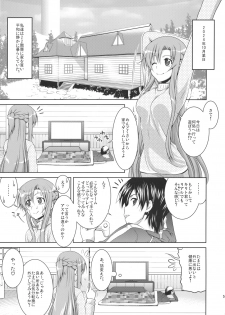 (C83) [GOLD RUSH (Suzuki Address)] ASUNAsan NO EROHON (Sword Art Online) - page 4