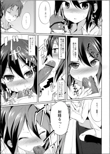 (C81) [Dream Halls! (Tsuzuri)] Tandeki Suru Kare to Kanojo (Kokoro Connect) - page 9