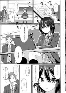 (C81) [Dream Halls! (Tsuzuri)] Tandeki Suru Kare to Kanojo (Kokoro Connect) - page 2