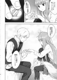 (C83) [Ajisaidenden (Kawakami Rokkaku, Takanashi Rei)] Harvest II (Spice and Wolf) - page 14
