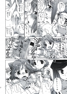(COMIC1) [Countack, Shoujo Gesshoku (Kojiki Ohji, Shimao Kazu)] Houkago Utopia Mikan Straight (Gakuen Utopia Manabi Straight!) - page 8