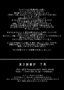 (C80) [TEX-MEX (Red Bear)] Touhou Enrashou Gekan (Touhou Project) - page 27