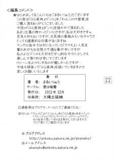 (C83) [Ai wa Kurayami (Marui Ryuu)] Wanko no Daitaian (Ghost Sweeper Mikami) - page 21