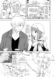 (C83) [Ajisaidenden (Kawakami Rokkaku, Takanashi Rei)] Harvest II (Spice and Wolf) [English] {Drunken Wolf} - page 44