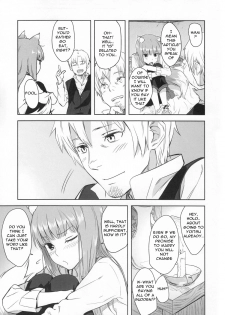 (C83) [Ajisaidenden (Kawakami Rokkaku, Takanashi Rei)] Harvest II (Spice and Wolf) [English] {Drunken Wolf} - page 13