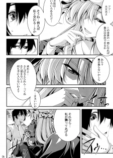 (C80) [Desuno!! (Fuyuwa Kotatsu)] Welcome to Wonder World (Touhou Project) - page 5