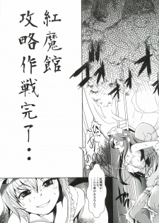(C81) [Senkou Campanella (Haruhina Murasaki)] Koumakan Kouryaku Sakusen Nanokakan - Patchouli Hong Meiling hen (Touhou Project) - page 6