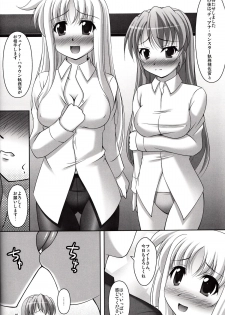 (COMIC1☆3) [K-Drive (Narutaki Shin)] Shitsumukan no Sodate Kata (Mahou Shoujo Lyrical Nanoha) - page 7