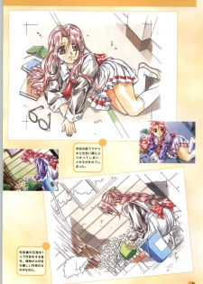 [Yokota Mamoru, Dodai Shouji] Septem Charm Magical Canan Visual Guide - Compass Official Artbook - page 45