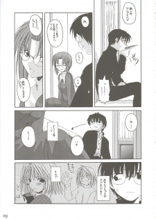 (CR31) [Digital Lover / Doowatchalike (Nakajima Yuka)] Hakanatsuki II (Tsukihime) - page 8