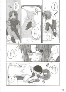 (CR31) [Digital Lover / Doowatchalike (Nakajima Yuka)] Hakanatsuki II (Tsukihime) - page 23