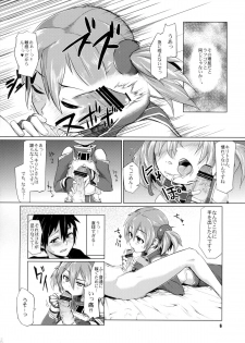 (C83) [Shichimen Soka (Sexyturkey)] Silica-chan ni Oshiri Ijirareru Hon (Sword Art Online) - page 5