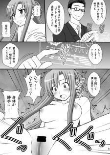 [Asanoya (Kittsu)] Toraware Hime I - System Master Nyaa Sakarae nee (Sword Art Online) [Digital] - page 8