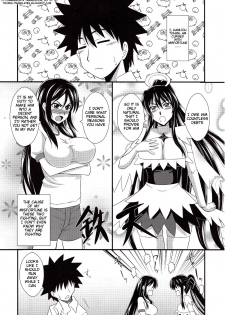 (COMIC1☆5) [Take Out (Zeros)] Toaru Kyonyuu no Paizuri | A Certain Big Breasted Tit Fuck (Toaru Majutsu no Index) [English] [Tigoris Translates] - page 5