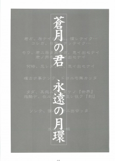 (CR33) [Dennou Denpa Hatsureisho (Harukaze Koucha)] Sougetsu no Kimi Eien no Getsukan (Tsukihime) - page 2