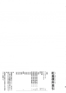 (C83) [Yumemigokoti, Youmusya (Mikage Baku, Gengorou)] Koushuu Benjo (Touhou Project) - page 47