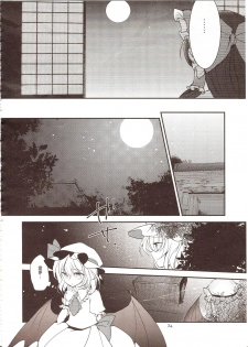 (Aka no Hiroba 9) [Mikkamisaki (Nadzuka)] Furenai Wazurai ~Remilia Kataomoi Onani-hon~ (Touhou Project) - page 30