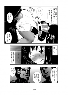 [Zettai Kanzen Rippoutai] Anal Matsuri Onna Taichou Shuudan Kougyaku Rinkan-ki (FEZ) - page 8