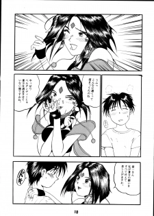 [Studio Rakugaki Shachuu (Tukumo Keiichi)] AFØTERNOON (Ah! My Goddess) - page 9