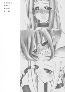 (C65) [Sasaduka (Riuichi)] Hyaku no yoru to rousoku to neko no o - page 2