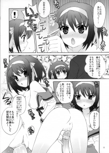 (COMIC1) [SimaSima System (Nagisawa You)] Suzumiya Haruhi no Daikenkyuu! (The Melancholy of Haruhi Suzumiya) - page 10