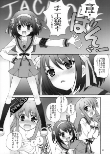 (COMIC1) [SimaSima System (Nagisawa You)] Suzumiya Haruhi no Daikenkyuu! (The Melancholy of Haruhi Suzumiya) - page 3