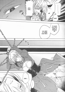 (Ou no Utsuwa) [OVERDOSE (Hashiba Yachi)] Kairaku no Za (Fate/Zero) [English] - page 6