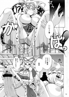 (Suika Musume 05)[Honey Bump] Yakumo Gensou (Touhou Project) - page 12