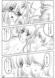(SC16) [Wakanaya (Kappa Yoshimi)] Aya Saki Wakana Koi no Namegata (Sentimental Graffiti) - page 38